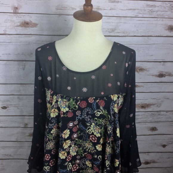 Anthropologie Papercrown Endora Spring Tunic Dress - Picture 3 of 8